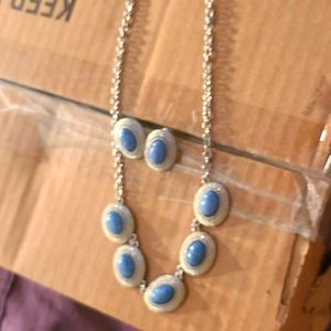 3/$10 Turquoise necklace with earrings
